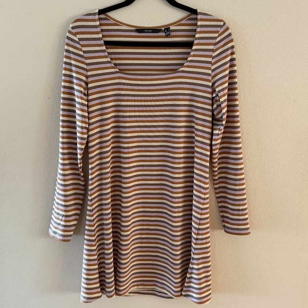 Vero Moda Striped Shirt/Mini Dress